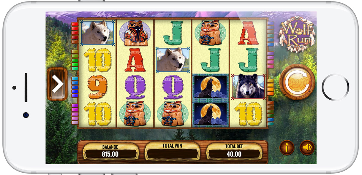 Play OJO’s Wolf Run slot on iPhone for the ultimate vintage slots experience