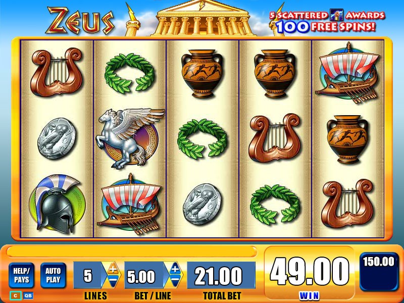 Play Zeus 1 online slot machine at PlayOJO casino