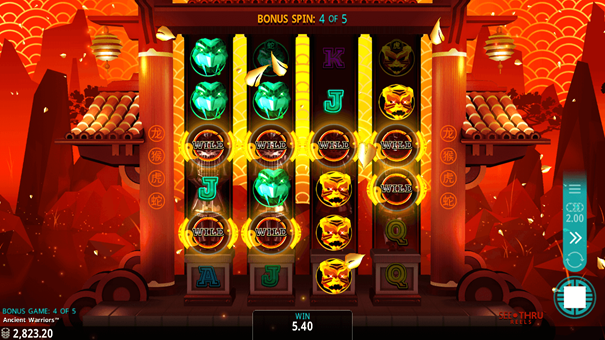 Ancient Warriors slot free spins