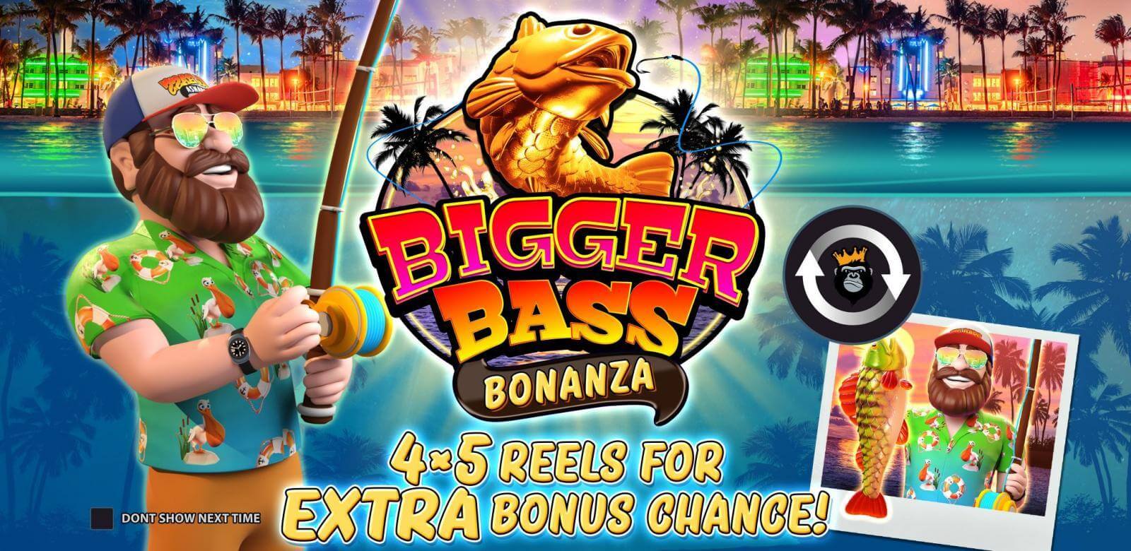 Bigger Bass Bonanza slot features