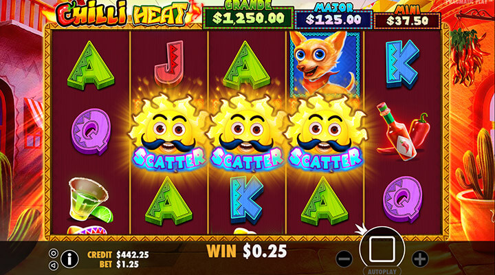 Chili Heat Slot Screenshot