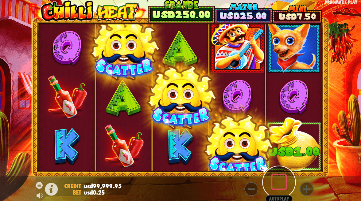 Chilli Heat Slot Bonus