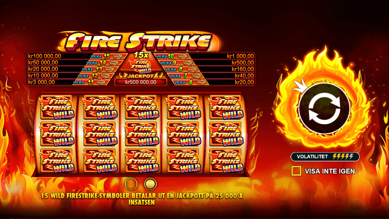 Fire Strike slot bonus