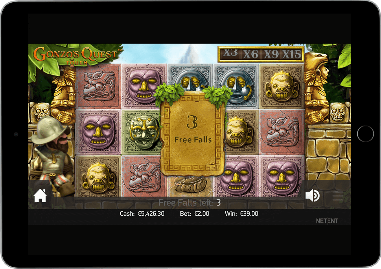 Gonzos Quest slot free spins