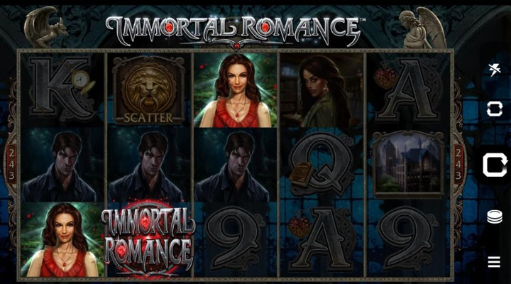 Immortal Romance Slot Screenshot