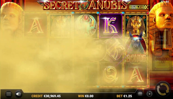 Aktivera the secret of Anubis slot sandstorm bonus