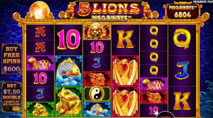 5 Lions Megaways Machine à sous