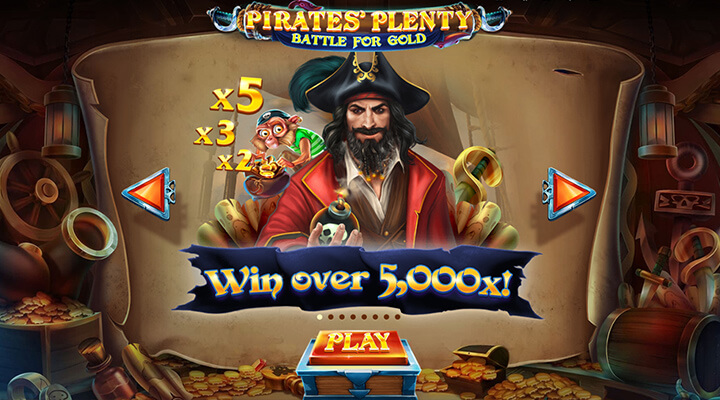 Red Tiger Gaming Pirates Plenty Battle for Gold slot