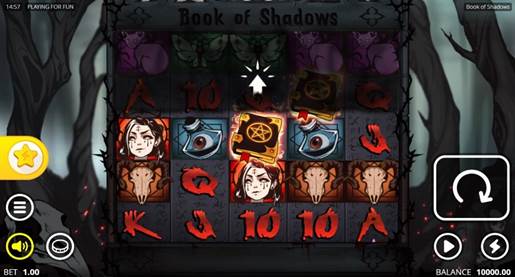 Book of Shadows Slot Screenshot