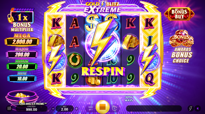 Gold Blitz Extreme Features Screenshot
