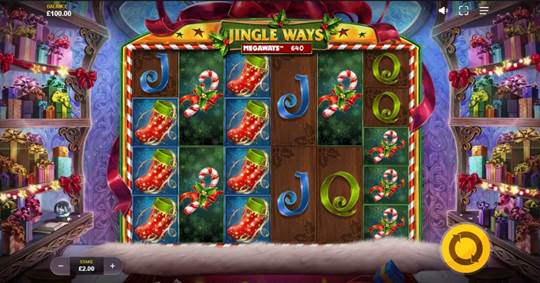 Jingle Ways Megaways Slot Screenshot