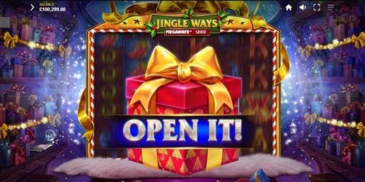 Jingle Ways Megaways Features Screenshot