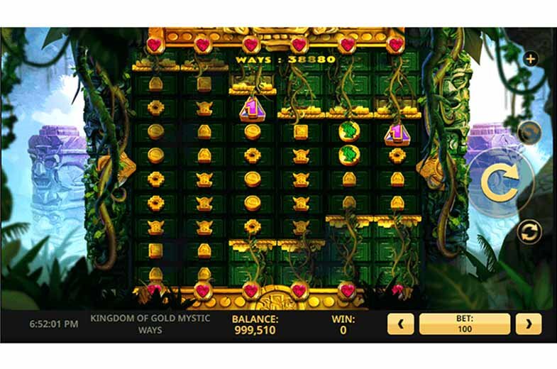 Kingdom of Gold: Mystic Ways slot features