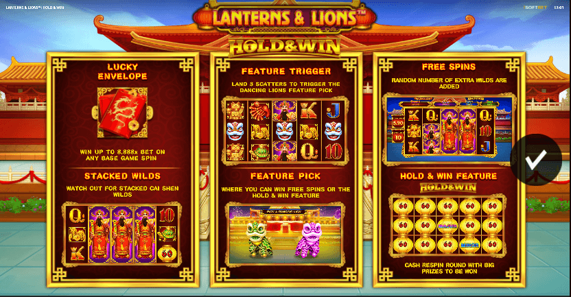 Lanterns & Lions slot