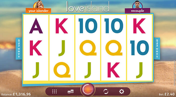 Love Island Slot Screenshot