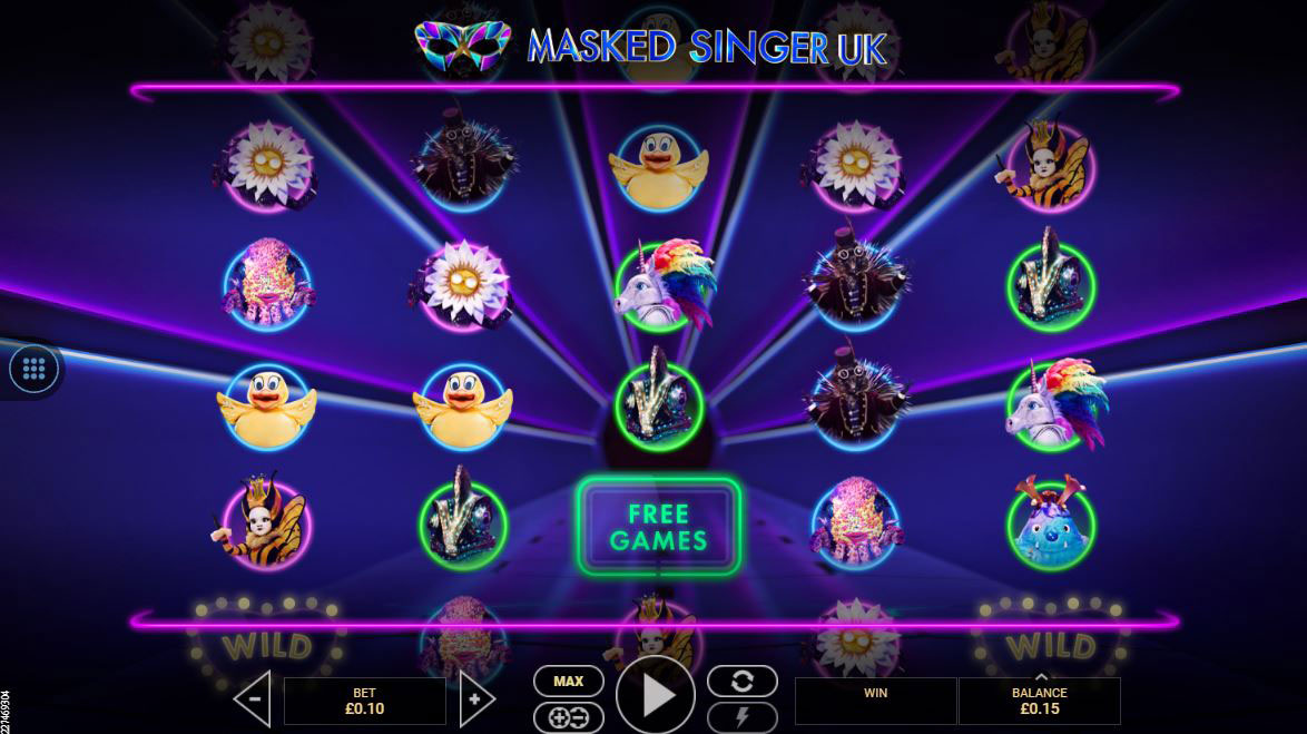 Machine à sous Masked Singer