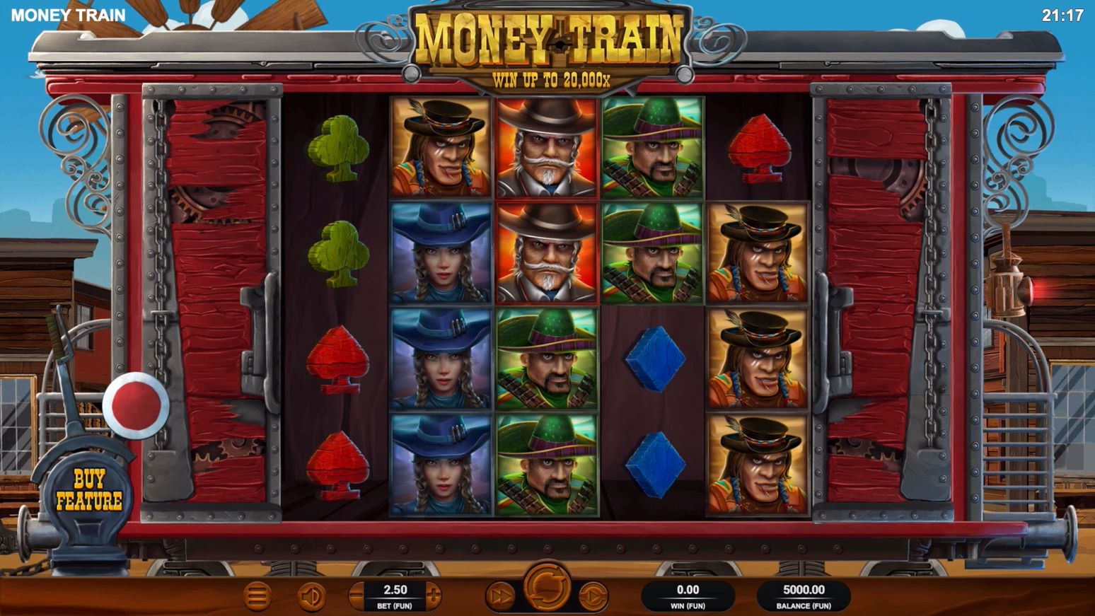 Money Train Slot Screenshot