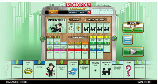 Monopoly Megaways Features Screenshot