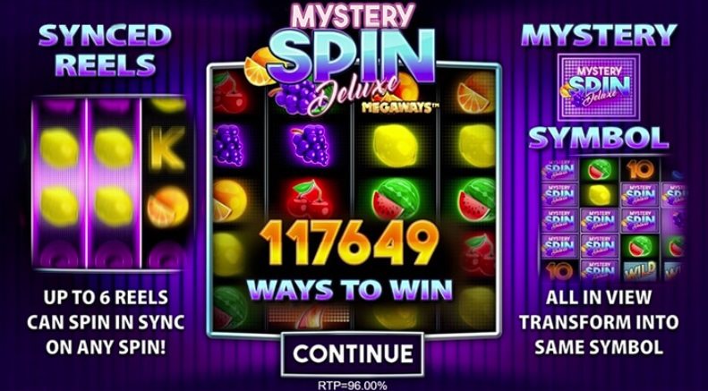 Mystery Spin Deluxe Megaways Slot Screenshot