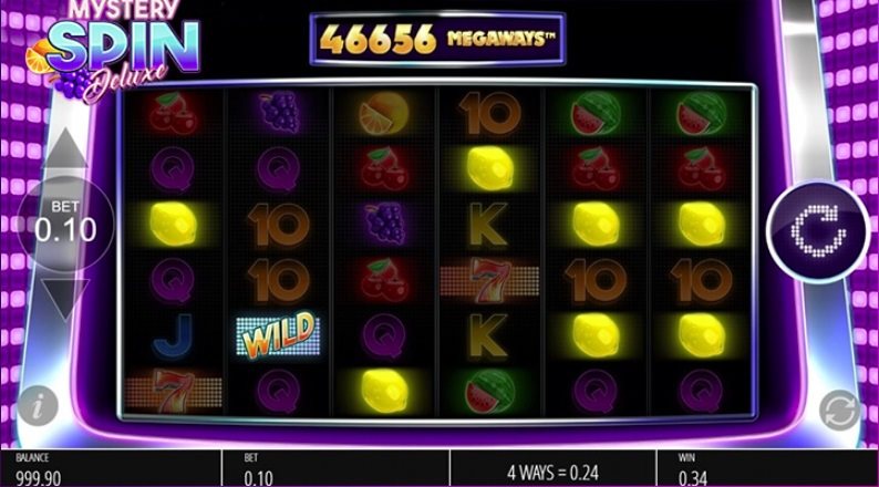 Mystery Spin Deluxe Megaways Slot Screenshot