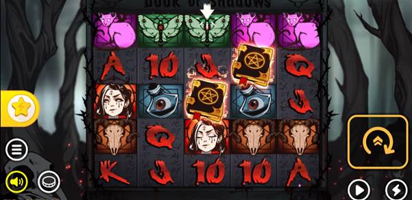 Book of Shadows Slot Screenshot