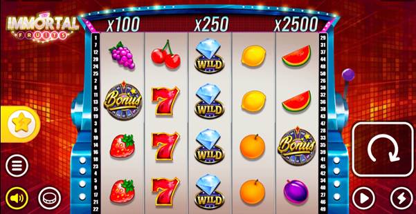 Immortal Fruits Slot Screenshot