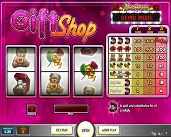 Gift Shop Slot Screenshot