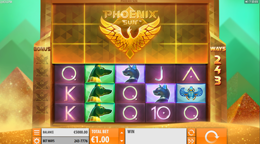 Phoenix Sun Slot Screenshot
