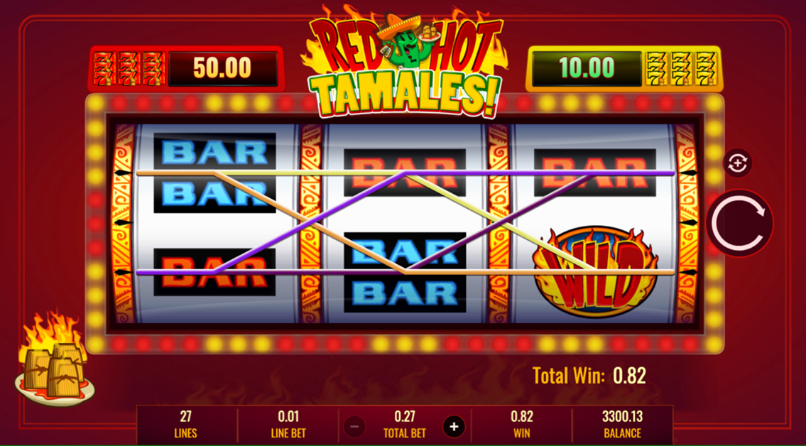 Red Hot Tamales Slot Screenshot