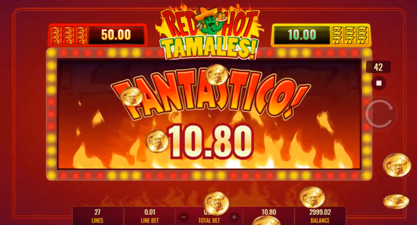 Red Hot Tamales Slot Screenshot
