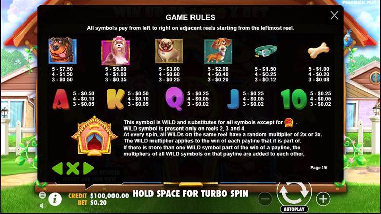 The Dog House slot features