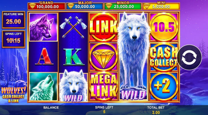 Wolves! Cash Collect & Link