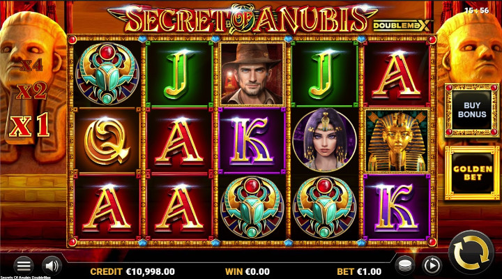 Secret of Anubis DoubleMax Slot Screenshot