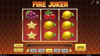 Fire Joker Slot Screenshot