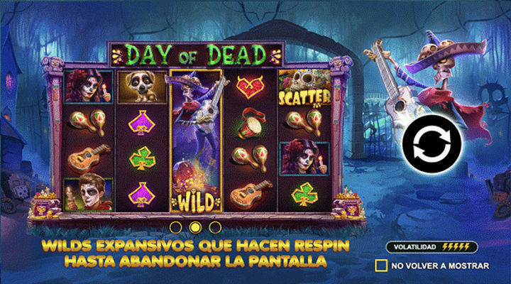 Pantalla inicio de Day of Dead