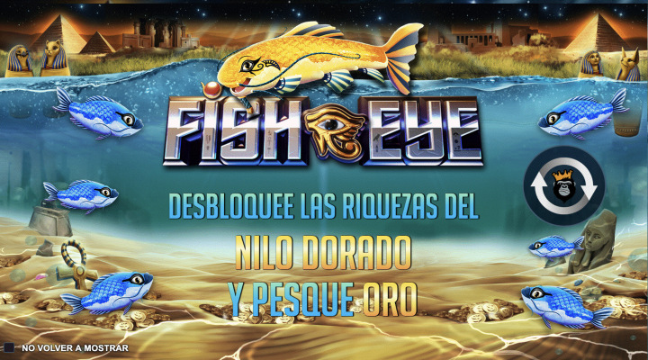 Pantalla de inicio del slot Fish Eye