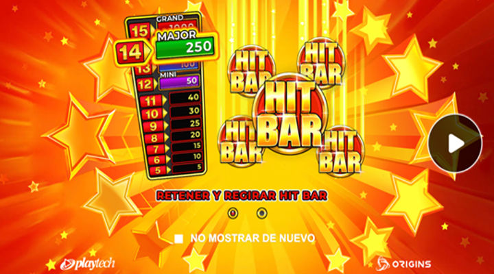 Hit Bar de Playtech slot gratis online