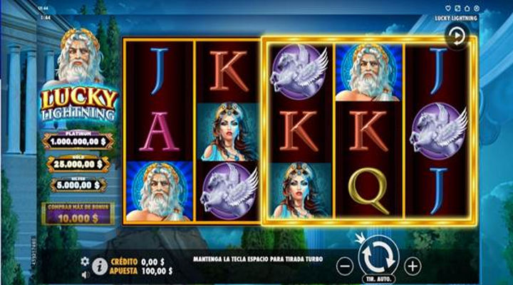 Lucky Lightning casino online es juego, diversión y premios