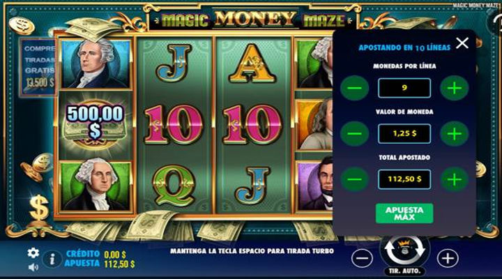 Magic Money Maze, un slot con historia.