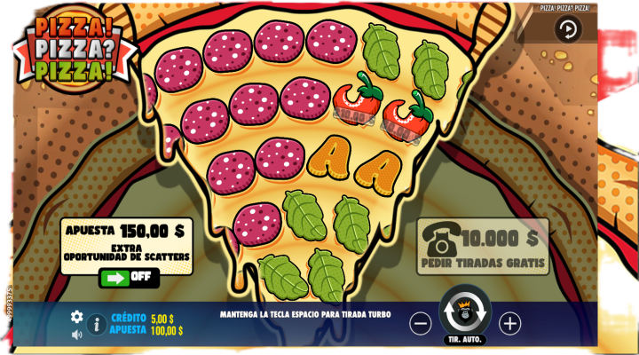 PIZZA! PIZZA? PIZZA! slot gratis online