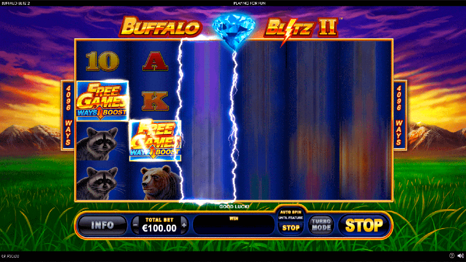 Buffalo Blitz 2 Slot Free Spins