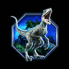 Jurassic World Raptor Riches slot symbols