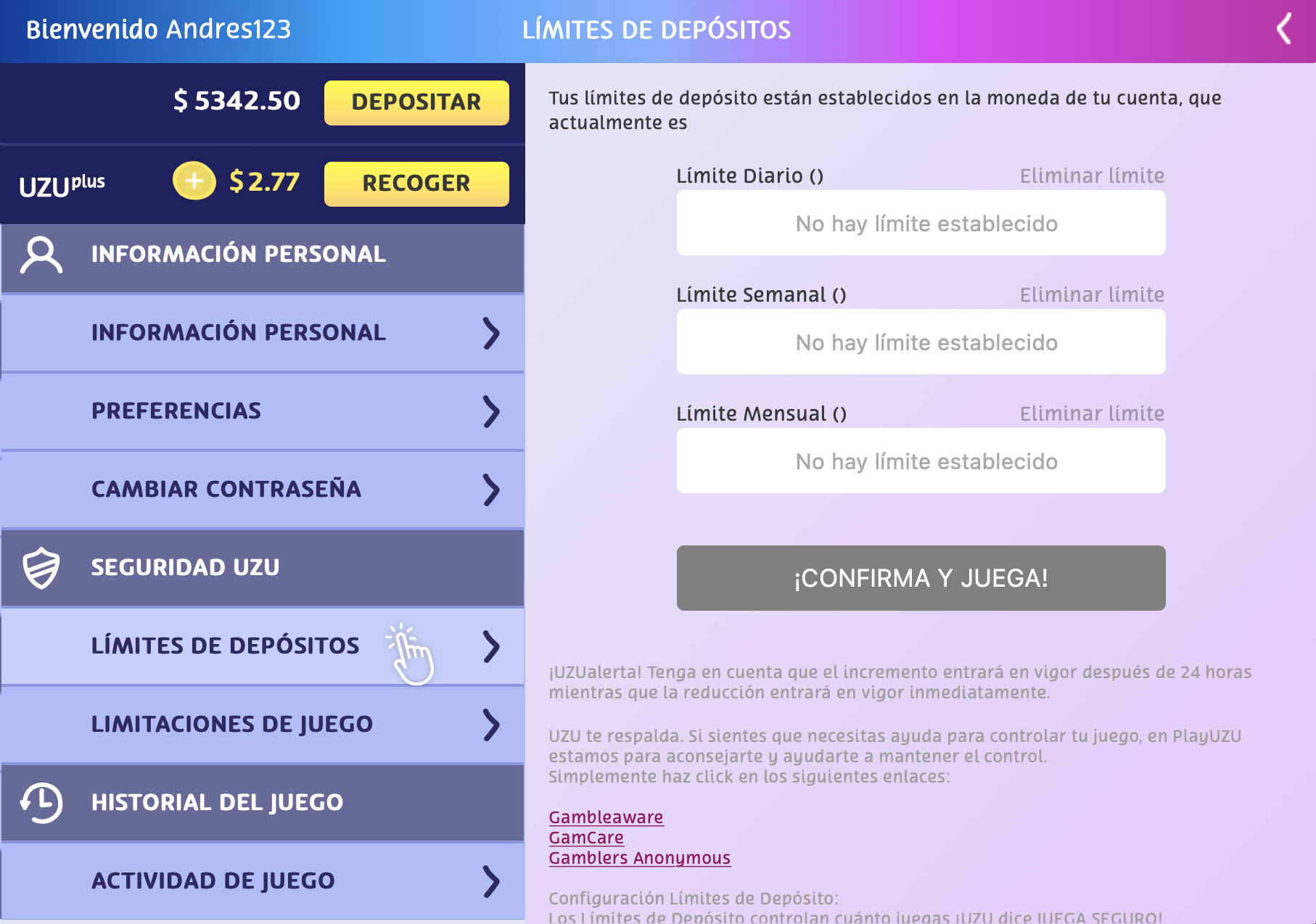 ¿Cómo depositar en Playuzu