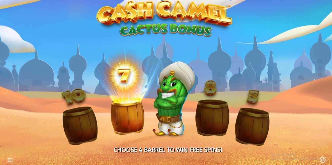 Barril de la Slots Cash Camel