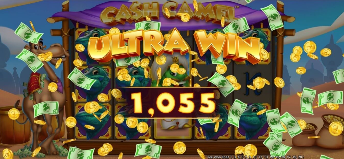 Ultra Win de la Slots Cash Camel