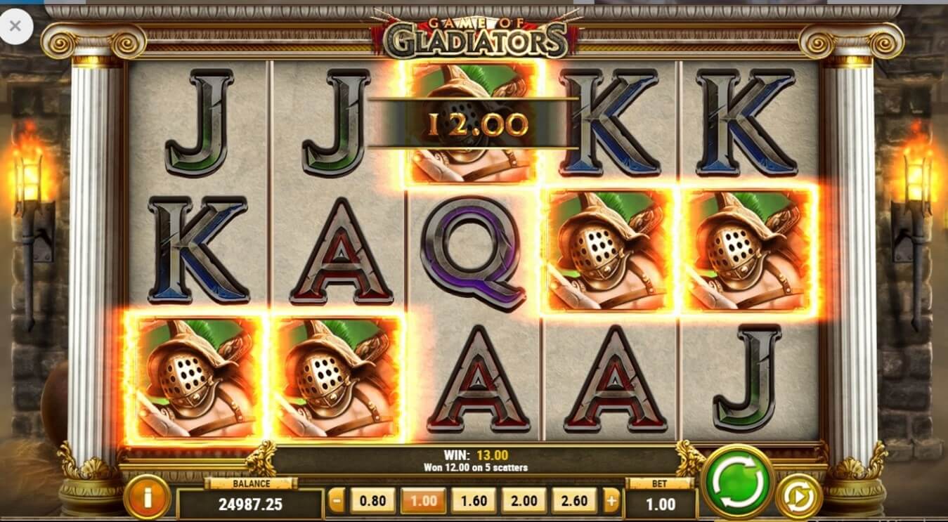 Scatter de la Slot Game of Gladiators