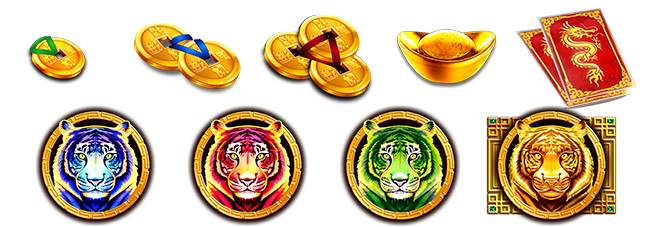 Símbolos de la Slots Golden Tiger