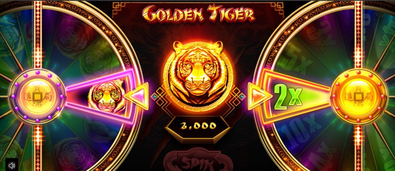 Multiplicador de la Slots Golden Tiger