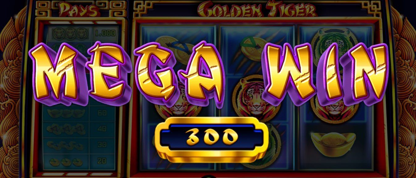 Mega Win de la Slots Golden Tiger