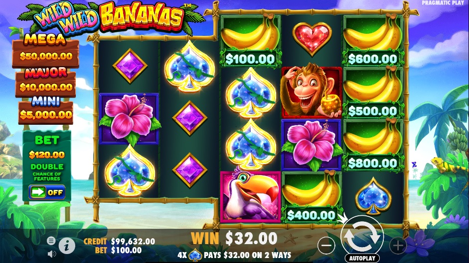 2 maneras de ganar en Wild Wild Bananas